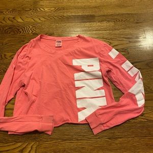 pink crop top from pink